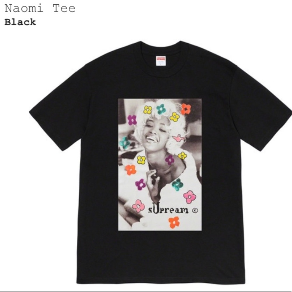 NWT Supreme Naomi x gonz photo tee size medium